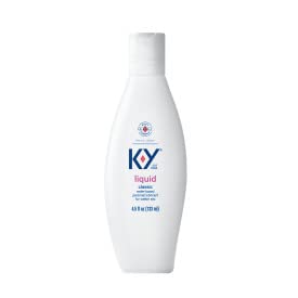 K-Y Liquid Personal Lubricant, Natural Feeling Water Based Lube For Women, Men & Couples