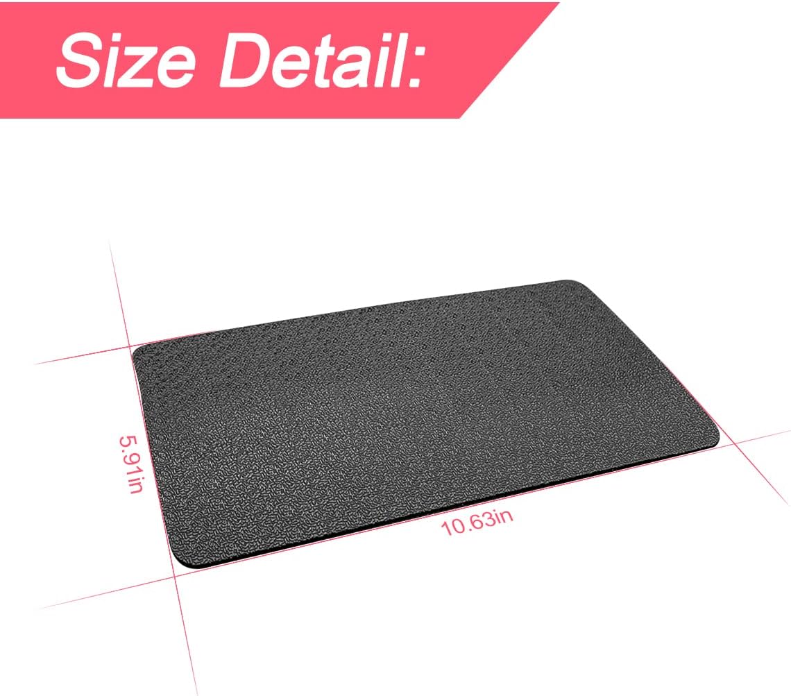 BLAU GRUN Car Dashboard Anti-Slip Rubber Pad, 10.6 x 5.9 Universal Non-Slip Car