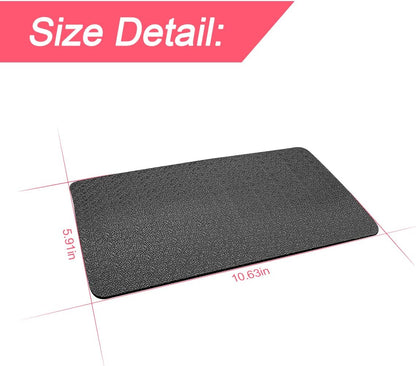 BLAU GRUN Car Dashboard Anti-Slip Rubber Pad, 10.6 x 5.9 Universal Non-Slip Car