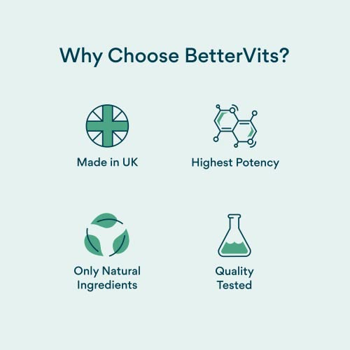 Bettervits Probiotic Complex | 30B CFU | Gut Health | Digestion | Bloating | IBS