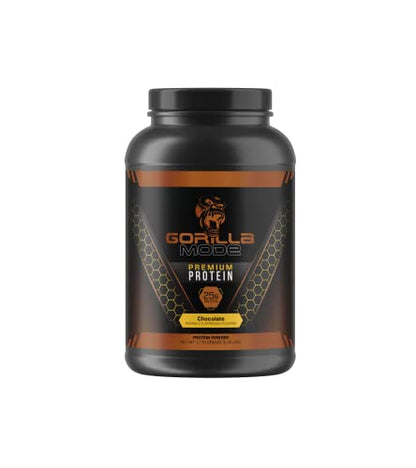 Gorilla Mode Premium Whey Protein - Chocolate / 25 Grams of Whey Protein Isolate