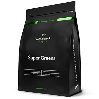 Protein Works Super Greens Powder | Nutrient Dense Detox Shake | Supports Immune System