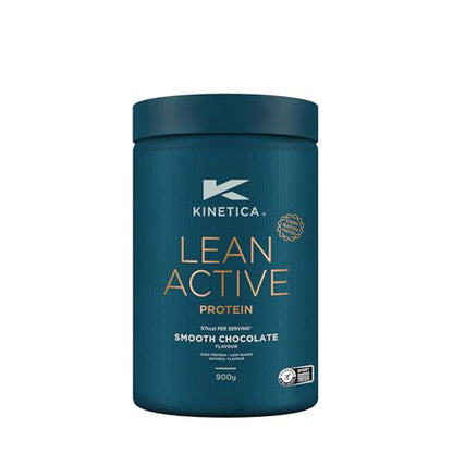 Kinetica Lean Protein Powder, Low Calorie, Grass Fed Whey, 36 Servings, Smooth Chocolate, 900g