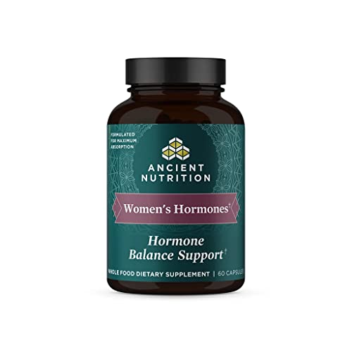 Ancient Nutrition Women's Hormones, Helps Reduce Stress, Supports Energy, Hormone 