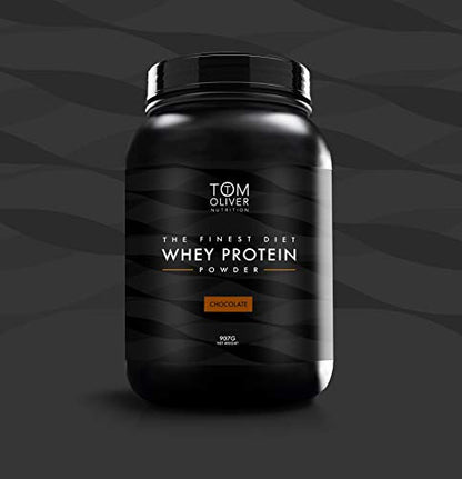 Tom Oliver Nutrition The Diet Protein - Diet Whey Protein Powder 1 kg (Chocolate)