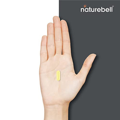 NatureBell L-Lysine 1000mg + Quercetin 250mg Supplement, 240 Capsules, Free Form