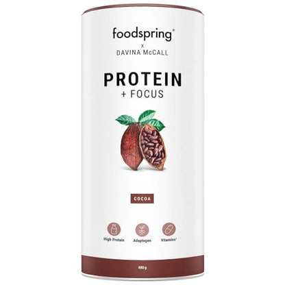 foodspring x Davina McCall – Focus Protein Powder Shake for Your Daily Protein, Vitamin & Mineral Needs