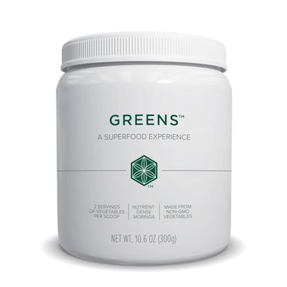 Isagenix Greens - 2 Servings of Vegetables Per Scoop - A Superfood Experience 