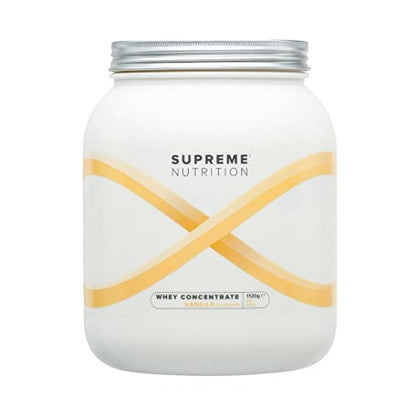 Supreme Nutrition Whey Protein Concentrate | 1.12kg - 28 Servings | 30g of Protein Per Serving