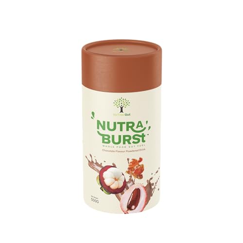 NutraBurst Pea Protein Shake with Probiotics, prebiotics, and Oats 500g - Chocolate Flavoured