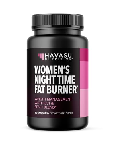 Night Time Fat Burner for Women | Weight Loss and Sleep Support Blend With Vitamin D