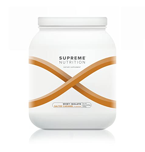 Supreme Nutrition Whey Protein Isolate | 1.2kg - 30 Servings | 33g of Pure Whey Isolate Per Serving