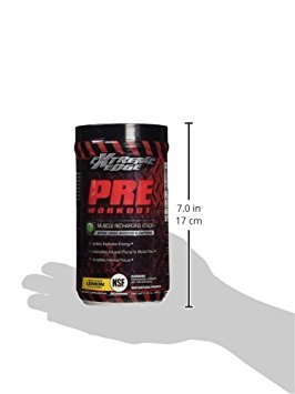 Bluebonnet Nutrition Extreme Edge Pre workout, Muscle Recharging Formula*, Increases Nitric Oxide (NO) levels*, Soy-Free, Dairy-Free, Lemon, 1.32 LB, 60 Servings