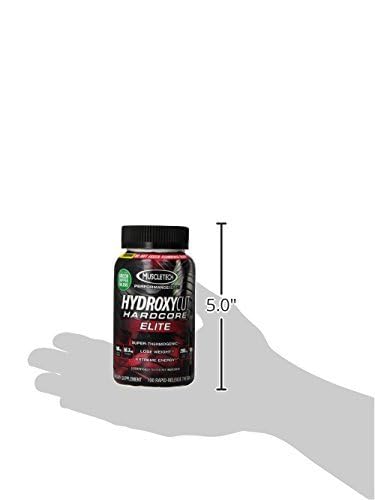 Hydroxycut Hardcore Elite | Maximum Intensity Supplement Pills | Focus