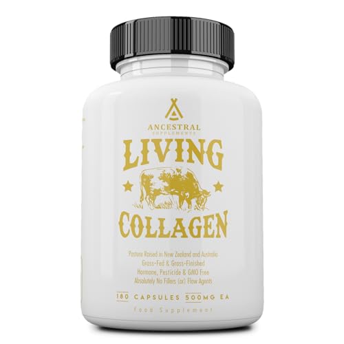 Ancestral Supplements Grass Fed Beef Living Collagen Nutritional Powder Supplement