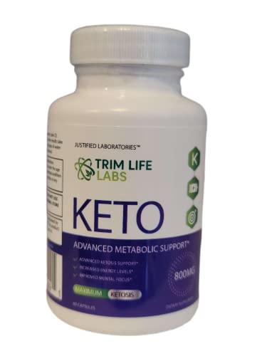 (2 Pack) Trim Life Labs Keto Pills Includes Apple Cider Vinegar Patented goBHB