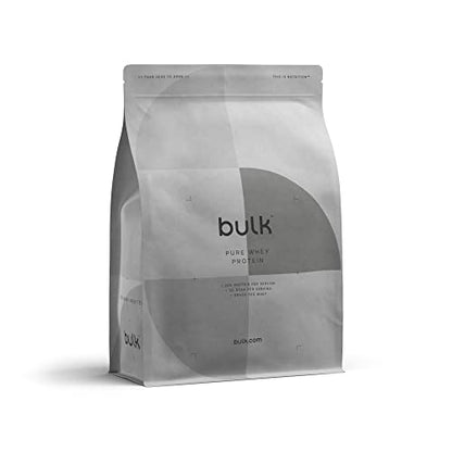 Bulk Pure Whey Protein Powder Shake, Vanilla, 1 kg, Packaging May Vary