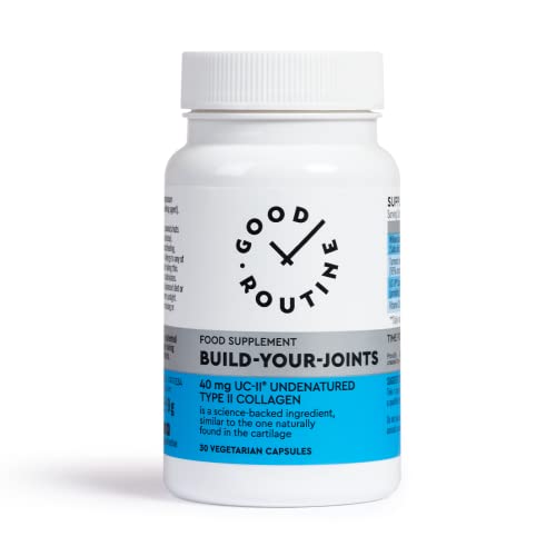 Build-Your-Joints (30 Vegetarian Capsules) - Knee Pain, Joint Pain, Pills, Treatment for Joints, Collagen