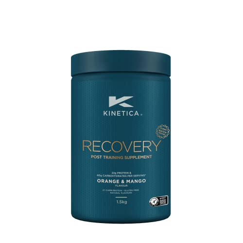 Kinetica Recovery Powder, Post Workout Drink, Muscle Repair and Energy Store Replenisher