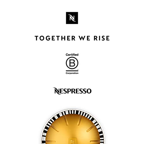 Nespresso Capsules Vertuo, Melozio, Medium Roast Coffee, 30-Count Coffee Pods