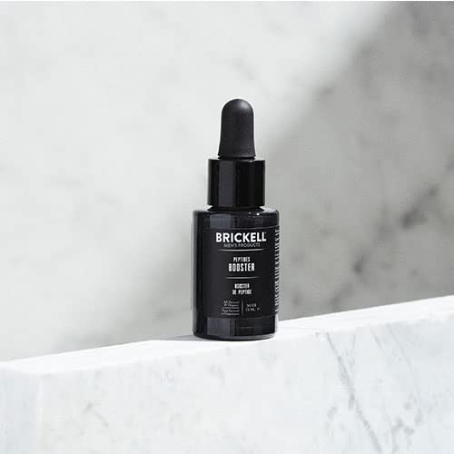 Brickell Men’s Protein Peptides Booster Serum for Men, Natural and Organic Protein Peptides Booster