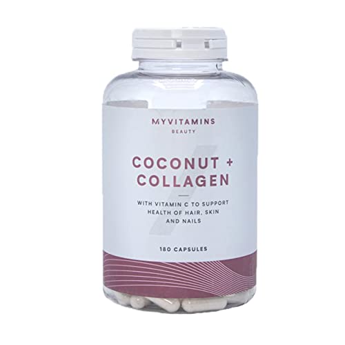 Coconut + Collagen (180 Capsules) - Myvitamins