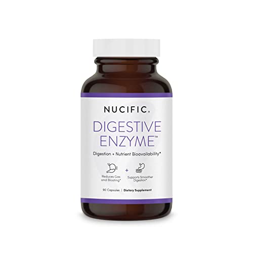 Nucific Digestive Enzyme Supplement to Support Digestion and Nutrient Bioavailability