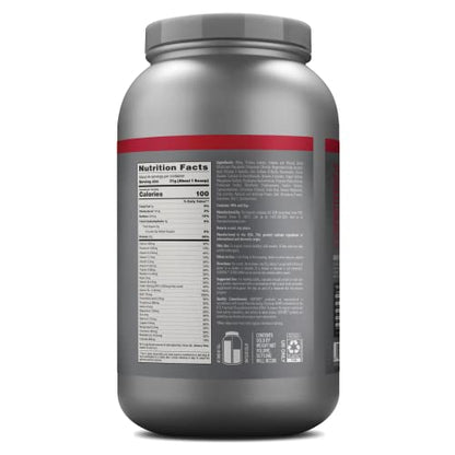 Isopure Protein Powder, Zero Carb Whey Isolate with Vitamin C & Zinc for Immune Support