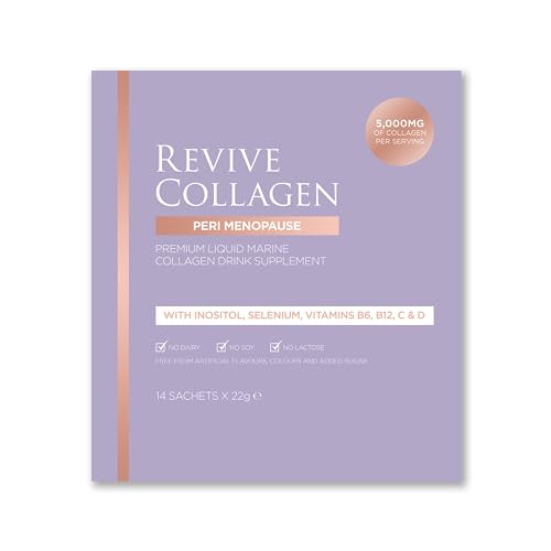 Revive Collagen Premium Menopause Range - Hydrolysed Liquid Marine Collagen Drink