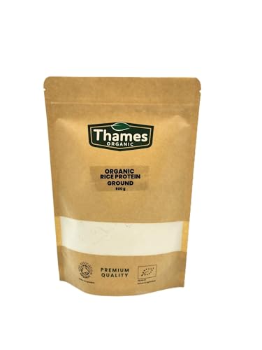 Thames Organic Organic Rice Protein Ground: Premium Plant-Based Protein for Health & Fitness Enthusiasts