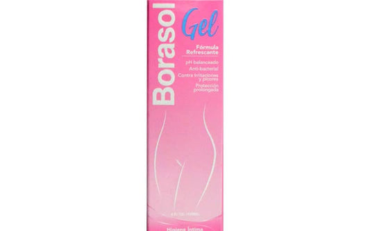 Borasol Refreshing Formula Femenine Wash Gel 4FL OZ. (120ML)