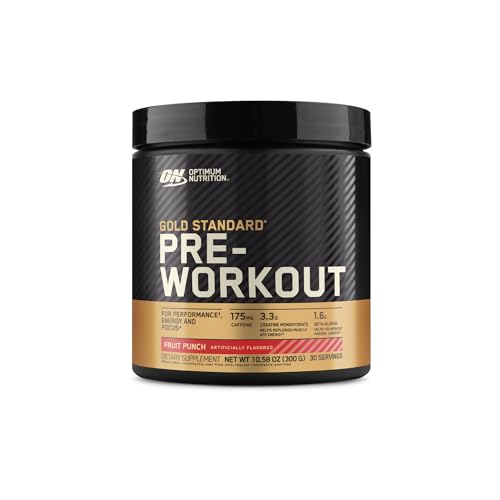 OPTIMUM NUTRITION Gold Standard Pre-Workout with Creatine, Beta-Alanine