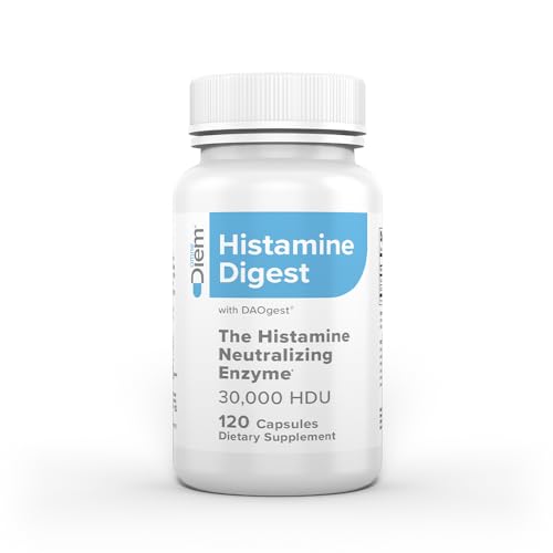 Omne Diem Histamine Digest DAO 30,000 HDU - 120 Caps - Histamine Neutralizing 