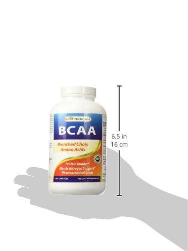 Best Naturals BCAA Branch Chain Amino Acid, 3200mg per Serving, 400 Capsules