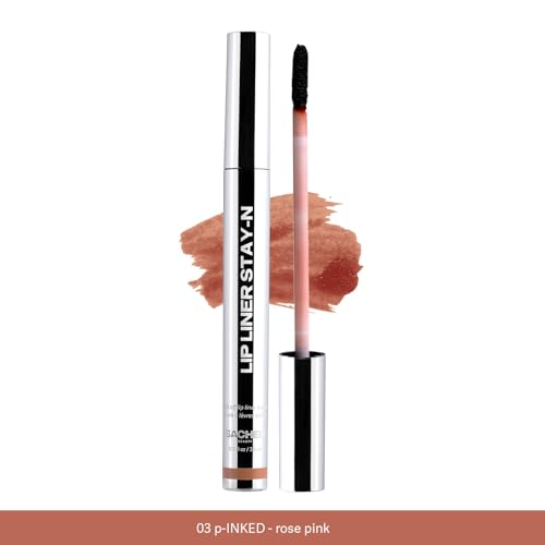 Sacheu Lip Liner Stay-N - Peel Off Lip Liner Tattoo, Peel Off Lip Stain, Long Lasting Lip