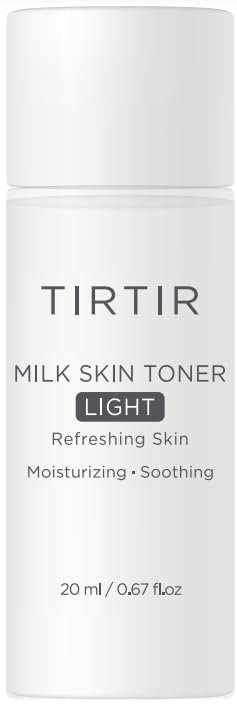 TIRTIR Milk Skin Toner Light | Instant Hydration with 4% Niacinamide, Pore-Tightening