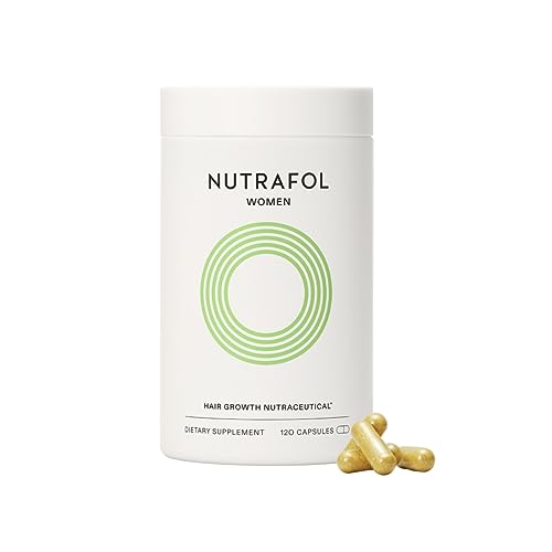 Nutrafol Women's Hair Growth Supplements, Ages 18-44, Clinically Proven for Visibly 