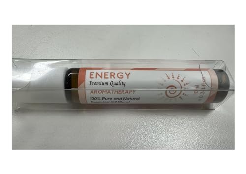 Benatu Energy Essential Oil Roll On Blend (with Clove, Lemon, Grapefruit Oil)- Travel Size Relaxing Roller