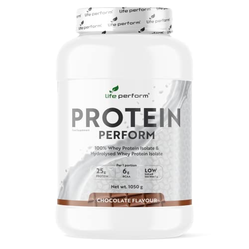 Protein Perform Whey Isolate & Hydrolysate Powder | Naturally Occurring Glutamine and Amino Acids