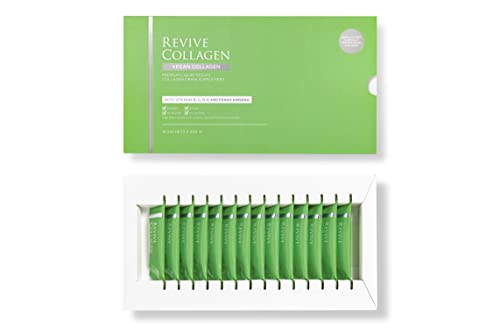 Revive Collagen 2500mg Plant Based Vegan Collagen with Added Vitamin B, C, D & E, Improved Skin, Hair & Nails