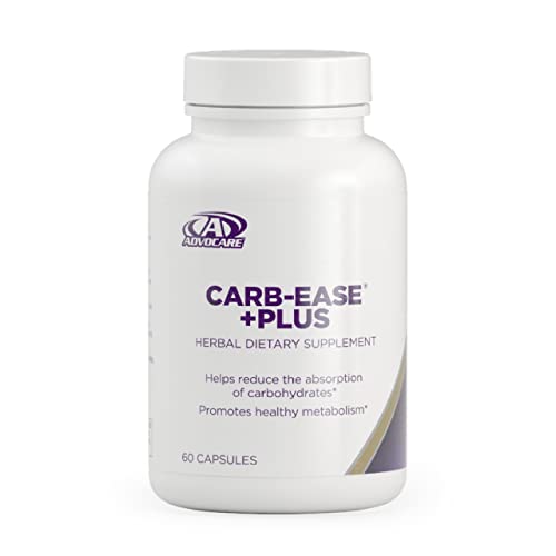 AdvoCare Carb-Ease Plus Herbal Dietary Supplement - Carb Blocker for Women & Men