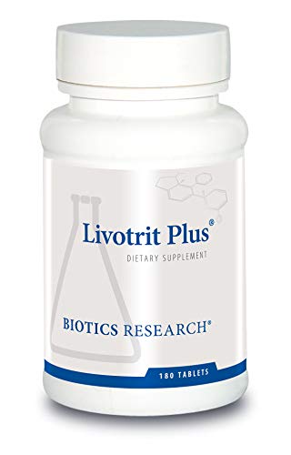 BIOTICS Research Livotrit Plus Liver Cleanse and Detox Support Supplement Natural 