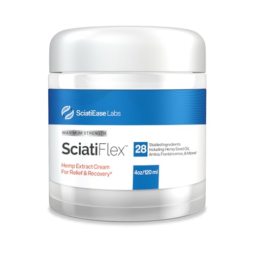 SciatiFlex Topical Sciatic Cream - Maximum Strength for Sciatic Nerve