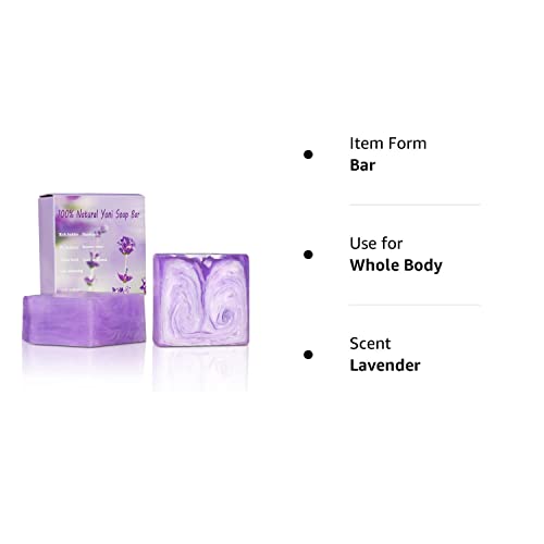 2 Packs Organic Yoni Soap Bars For Women Vaginal Wash, Handmade Yoni Bar Soap For Women Yoni Wash