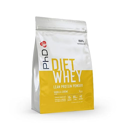 PhD Nutrition Diet Whey High Protein Lean Matrix, Vanilla Crème Diet Whey Protein Powder