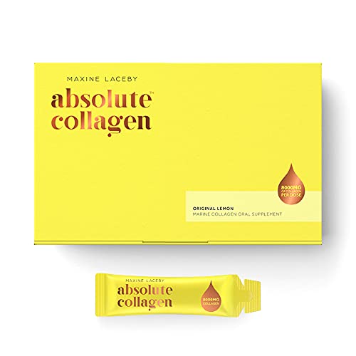 Absolute Collagen Marine Liquid Collagen Supplement for Women - 8000mg Collagen in Each Sachet