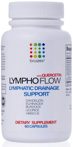 Bruizex Lympho Flow Lymphatic Drainage Supplement, Supports Lymphatic System Health