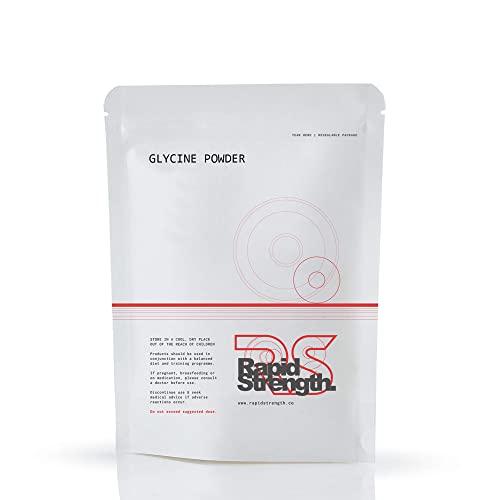 Rapid Strength Glycine Powder 100G - Amino Acid Nutritional Supplements 