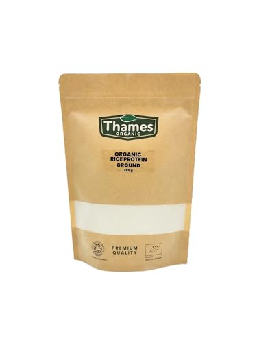 Thames Organic Organic Rice Protein Ground: Premium Plant-Based Protein for Health & Fitness Enthusiasts