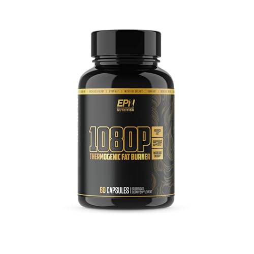 1080p Thermogenic Fat Burner | #1 Weight Loss Supplement Pills to Reduce Fat, Suppress